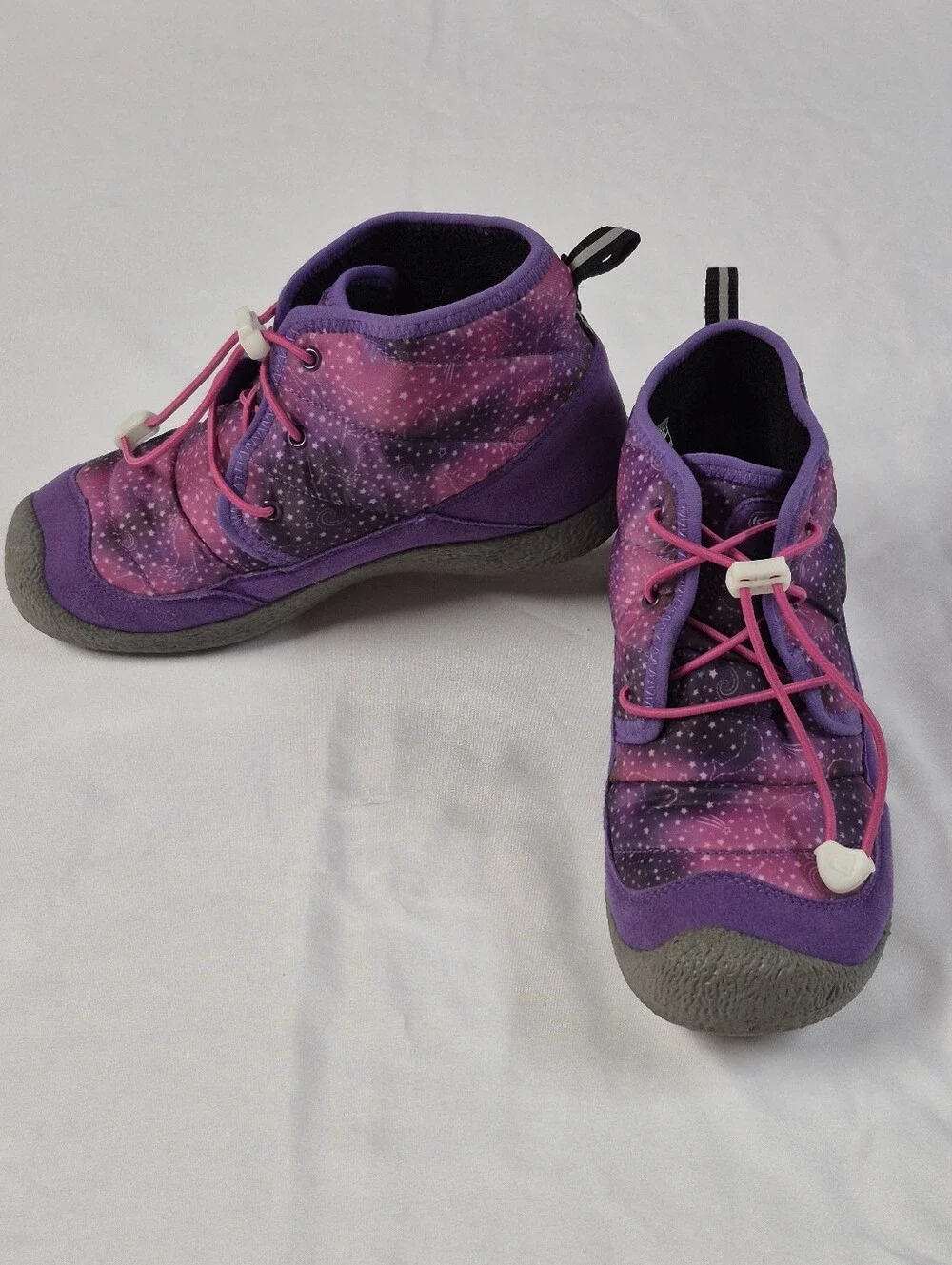 KEEN Howser II Chukka Mid Boot Waterproof Girls Tillandsia Purple Size 4